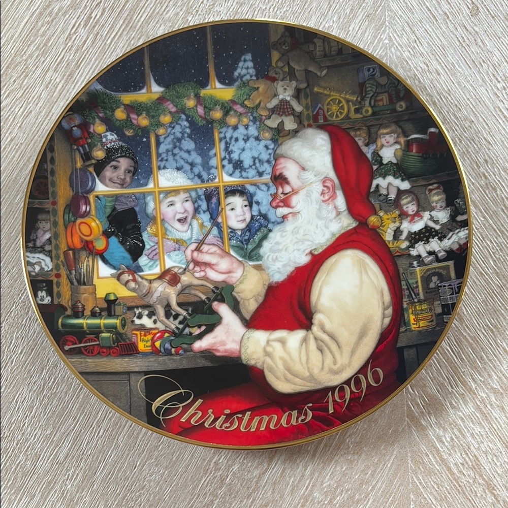 Avon Christmas Plate-1996